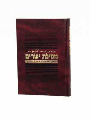 מסילת ישרים הרב שלנגר - גדול