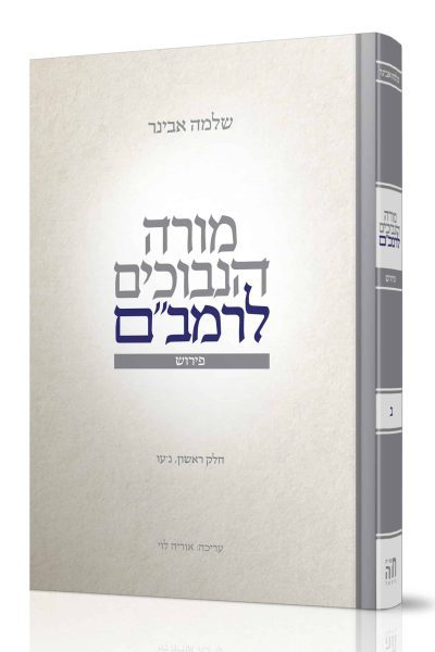 מורה נבוכים - הרב שלמה אבינר / חלק ב'