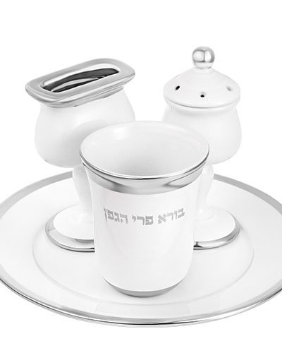 סט הבדלה מהודר מקרמיקה 20 ס"מ